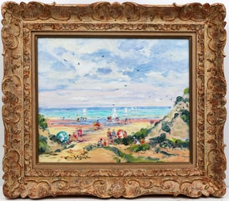 GEORGE YOLDJOGLOU GREEK SEASCAPE