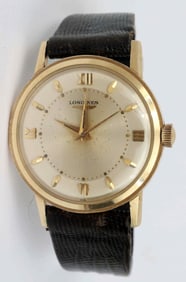 14K MENS LONGINES WATCH