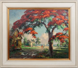 A.E. BACKUS GICLEE EARLY SUMMER ON THE RIVER