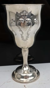GORHAM CHANTILLY STERLING SILVER GOBLETS 12