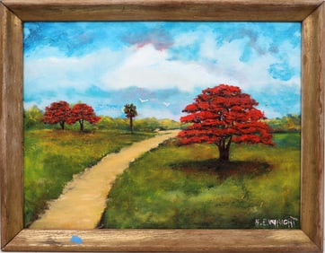 NORMAN WRIGHT FLORIDA ARTIST THREE TWO ONE NORMAN