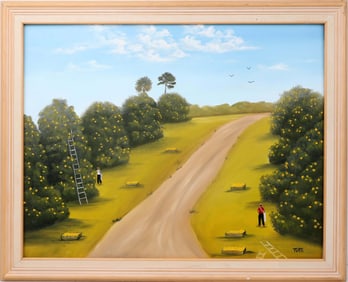 TUTTI JENKINS FLORIDA ARTIST HARVESTING MANGOES