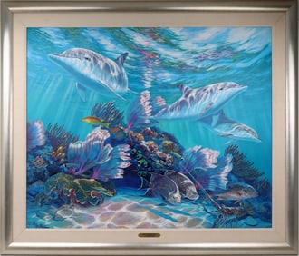 MICHAEL HOFFMAN GRACE AND INNOCENCE PAINTING