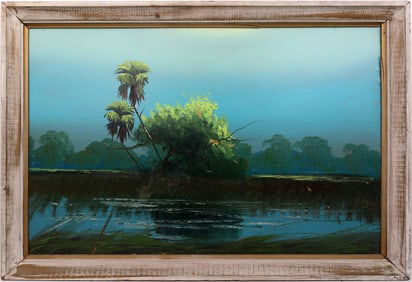 ALFRED HAIR FLORIDA HIGHWAYMEN WETLANDS AT NIGHT
