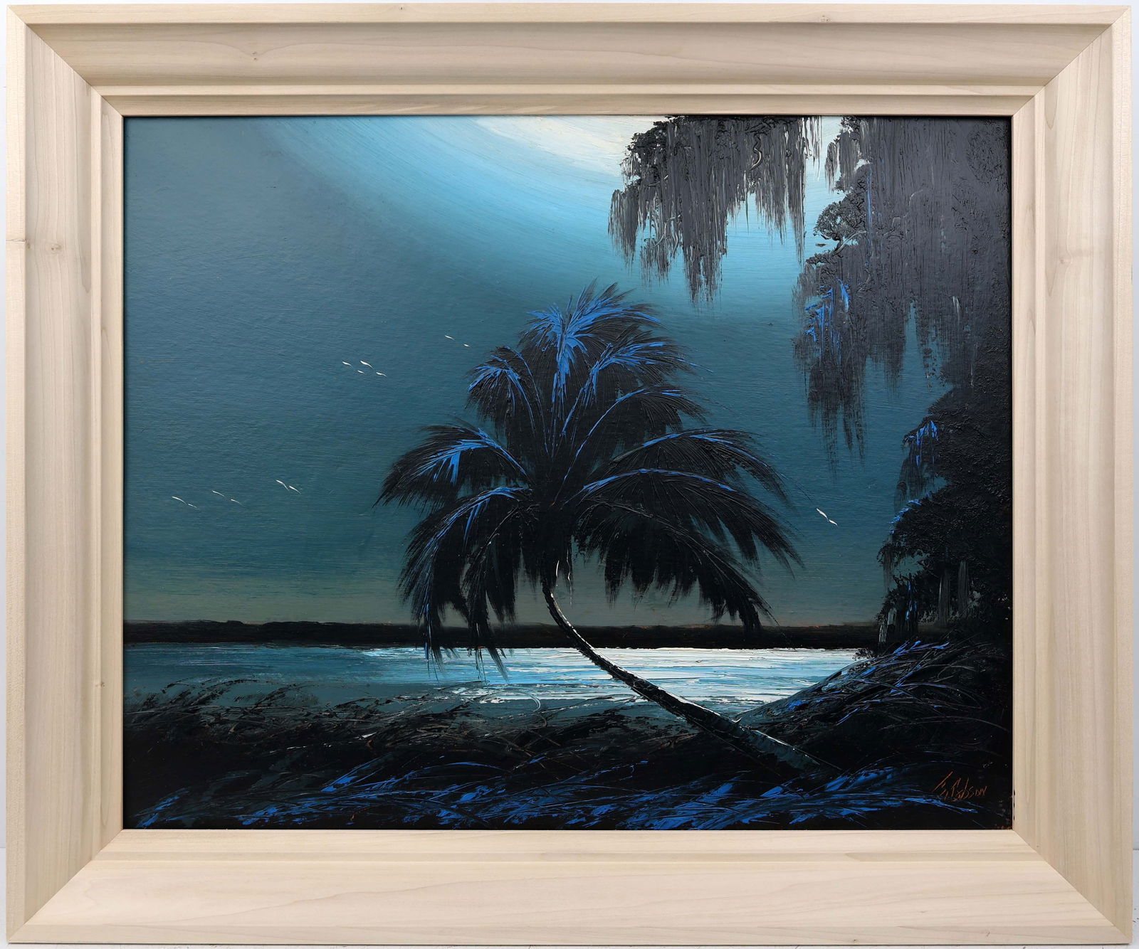 JAMES GIBSON FLORIDA HIGHWAYMEN STUDY IN BLUE (1 of 4)