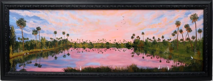 CAROL ANN KNAPP FLORIDA ARTIST MARSH MORNING