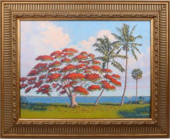 SCOTT WOODWARD FLORIDA ARTIST POINCIANA