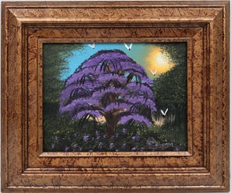 STEPHANIE (BLACK) DENMARK FLORIDA ARTIST JACARANDA