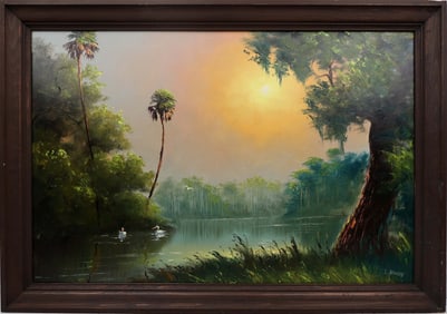 LEMUEL NEWTON FLORIDA HIGHWAYMEN MAGICAL SUNSET