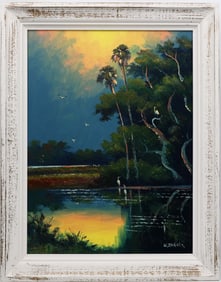 WILLIE DANIELS FLORIDA HIGHWAYMEN GLADES AT NIGHT