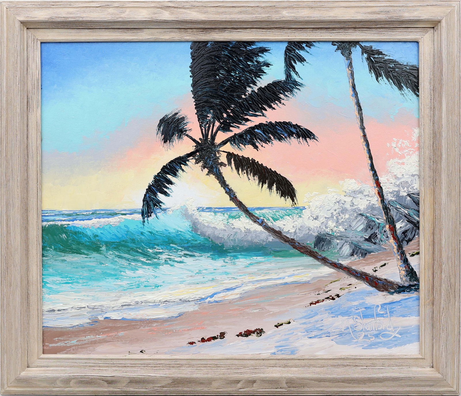 MARK STANFORD FLORIDA ARTIST WINDY DAY AT BEACH (1 of 4)