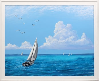 CAROL ANN KNAPP FLORIDA ARTIST SAIL AWAY