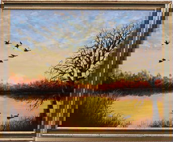 CAROL ANN KNAPP FLORIDA ARTIST MORNING FLIGHT