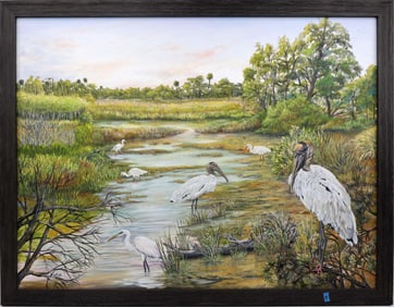 JILL KETTLER FLORIDA ARTIST WOOD STORKS