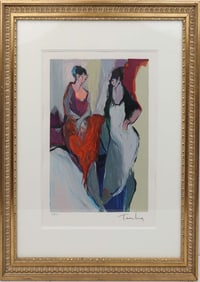 ITZCHAK TARKAY WOMEN SERIGRAPH