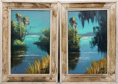 LIVINGSTON ROBERTS FLORIDA HIGHWAYMEN LIVING PAIR