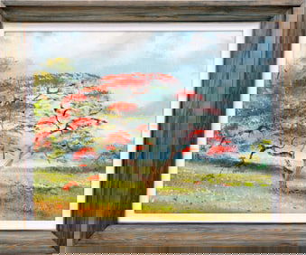 SAM NEWTON FLORIDA HIGHWAYMEN IMPRESSIONIST RED