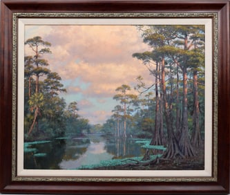 A.E. BACKUS FLORIDA ARTIST FISHEATING CREEK