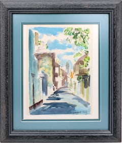 EMMETT FRITZ FLORIDA ARTIST ST AUGUSTINE GEORGE ST