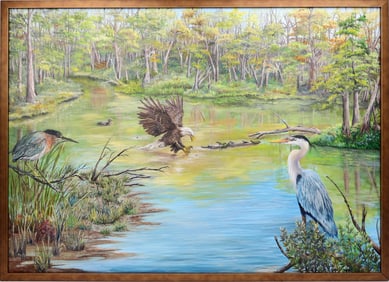 JILL KETTLER FLORIDA ARTIST BIRDS EYE VIEW