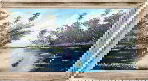 TODD MARTIN FLORIDA ARTIST BALMY BLUE SKY