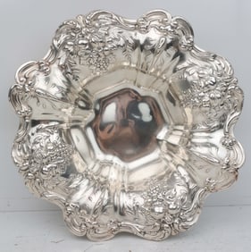 FRANCIS I REED BARTON X569F FOOTED 11IN CANDY DISH