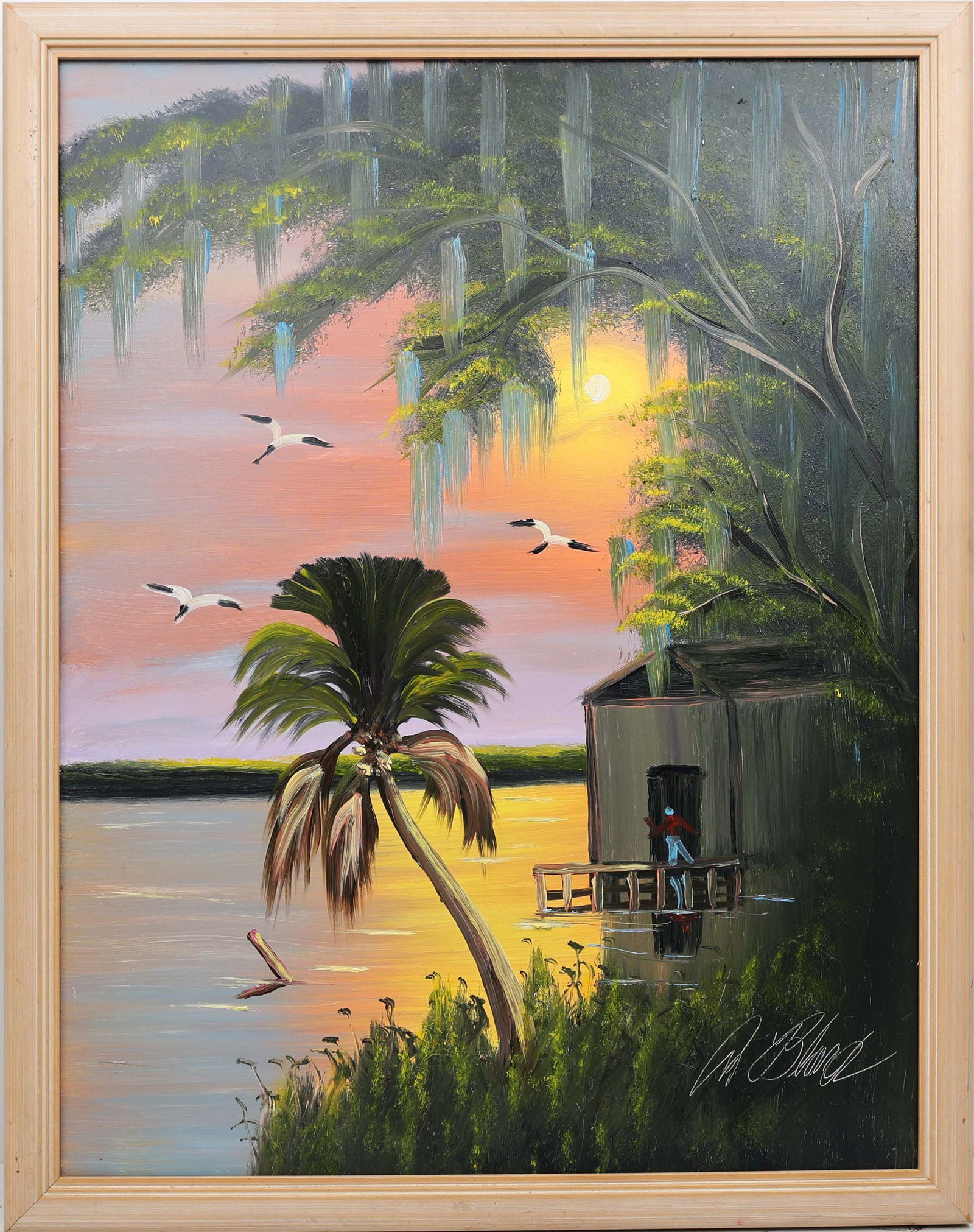 AL BLACK FLORIDA HIGHWAYMEN SUNSET AT FISH SHACK (1 of 4)