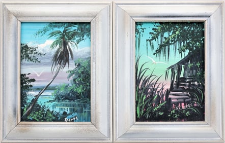 R.L. LEWIS FLORIDA HIGHWAYMEN TROPIC SERENADE PAIR