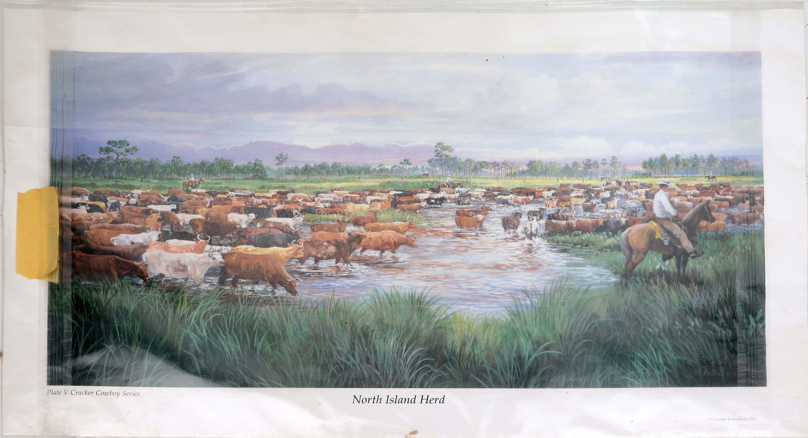 ROBERT BUTLER FLORIDA HIGHWAYMEN SIGNED LITHOGRAPH (1 of 3)