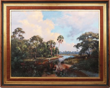 A.E. BACKUS FLORIDA ARTIST TROPICAL SPLENDOR
