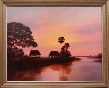 AHMED ELTEMTAMY FLORIDA ARTIST SEMINOLE VILLAGE
