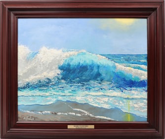 MARK STANFORD FLORIDA ARTIST CASCADING WAVES