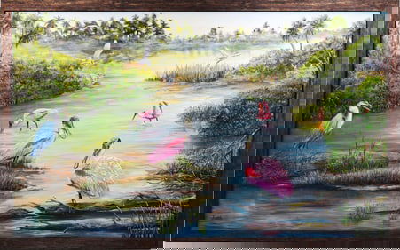 JILL KETTLER FLORIDA ARTIST GLADES LAND REMEMBERED