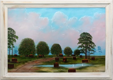 RAY MCLENDON FLORIDA ARTIST ORANGE HARVEST
