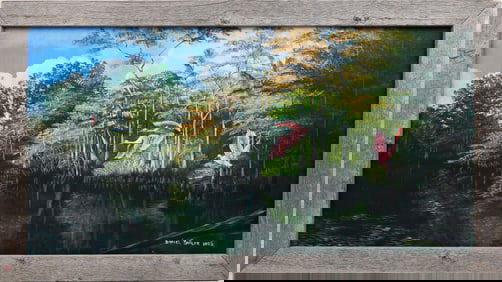 DANIEL BUTLER FLORIDA ARTIST PINK PERFECTION