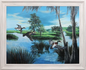 DANIEL BUTLER FLORIDA ARTIST MALLARD EMBRACE