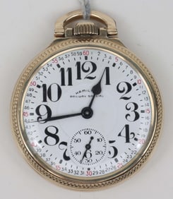 HAMILTON 992B RAILWAY SPECIAL POCKET WATCH