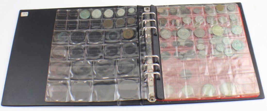 77 EARLY GERMAN FENNING TALER KREUZER & MARKS: 77 EARLY GERMAN FENNING TALER KREUZER & MARKS Nice collection of German coins 4 sheets out of a German collection of a US Airforce Vet that lived over seas for 15 years. Some great examples of earlier