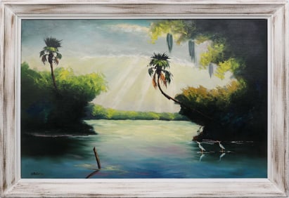 HEZEKIAH BAKER FLORIDA HIGHWAYMEN ST. LUCIE RIVER