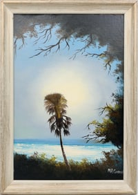 MARY ANN CARROLL FLORIDA HIGHWAYMEN MOONLIT PALM