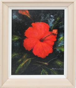 R.A. MCLENDON FLORIDA HIGHWAYMEN RED HIBISCUS