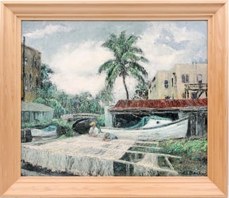 A.E. BACKUS INDIAN RIVER SCHOOL GICLEE NET MENDERS