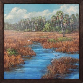 JACKIE SCHINDEHETTE FLORIDA ARTIST MARSHLANDS
