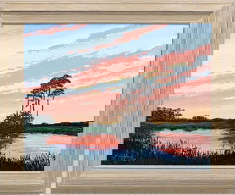 MARK STANFORD FLORIDA ARTIST PASTEL SUNSET