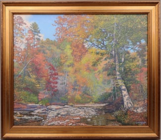 SCOTT WOODWARD FLORIDA ARTIST AUTUMN CREEK