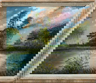 TODD MARTIN FLORIDA ARTIST TEEMING WITH GREENERY