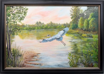 JILL KETTLER FLORIDA ARTIST GREAT BLUE HERON