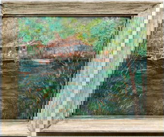 GENE RIZZO FLORIDA ARTIST THE SWAMP PRINT