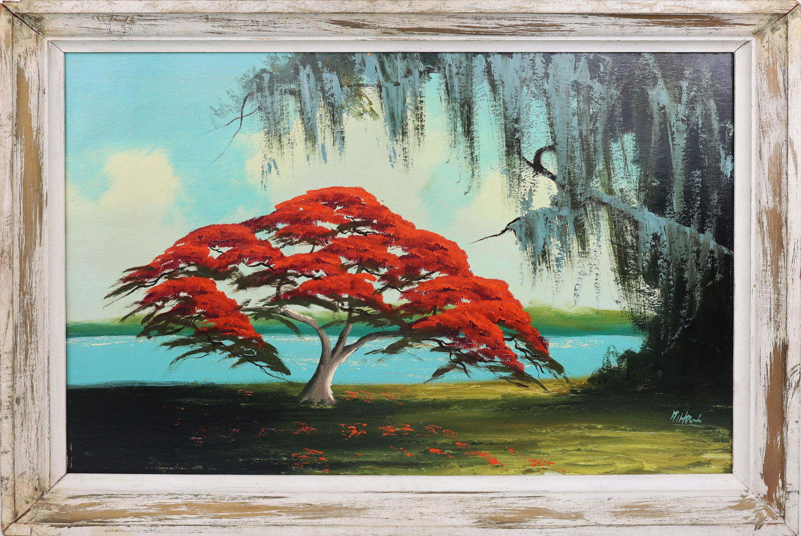 ALFRED HAIR FLORIDA HIGHWAYMEN POINCIANA ROSA (1 of 4)