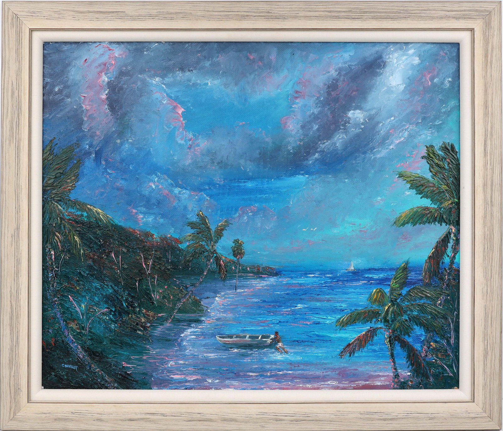 CHICO WHEELER FLORIDA HIGHWAYMEN SKIFF ASHORE (1 of 4)